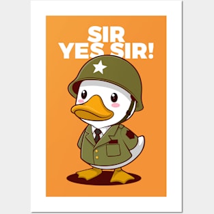 Vet Duck Posters and Art